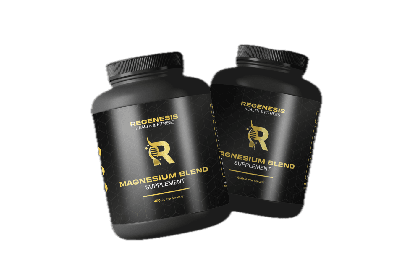 Regenesis Magnesium Blend supplement bottles